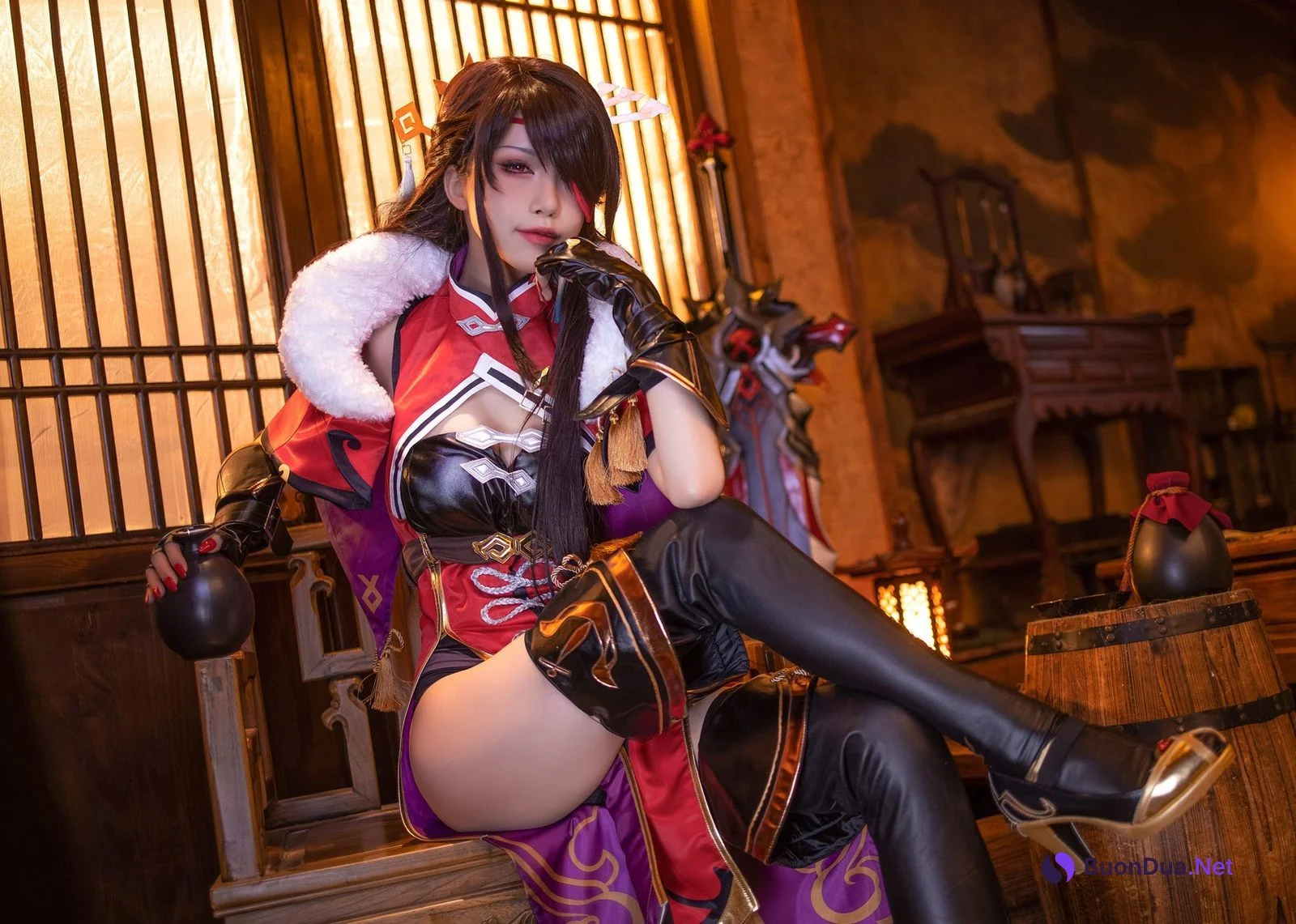 Cosplay 水淼Aqua 北斗原造型 - Photo 5