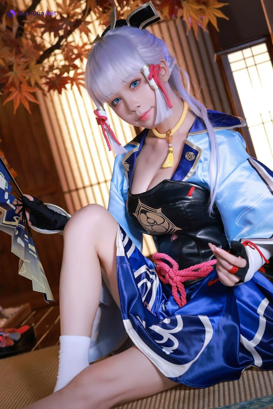 Cosplay 水淼Aqua 神里綾華 Kamisato Ayaka - Photo 20
