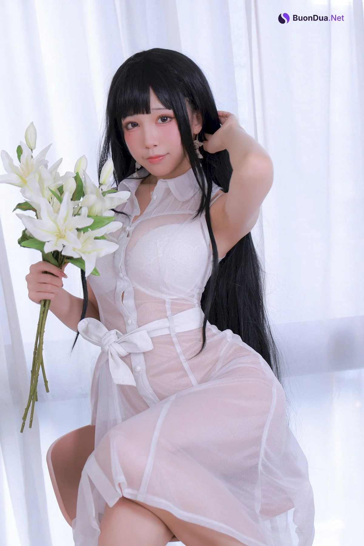 Cosplay 水淼aqua 千夜姐姐 No.02 - 사진 15