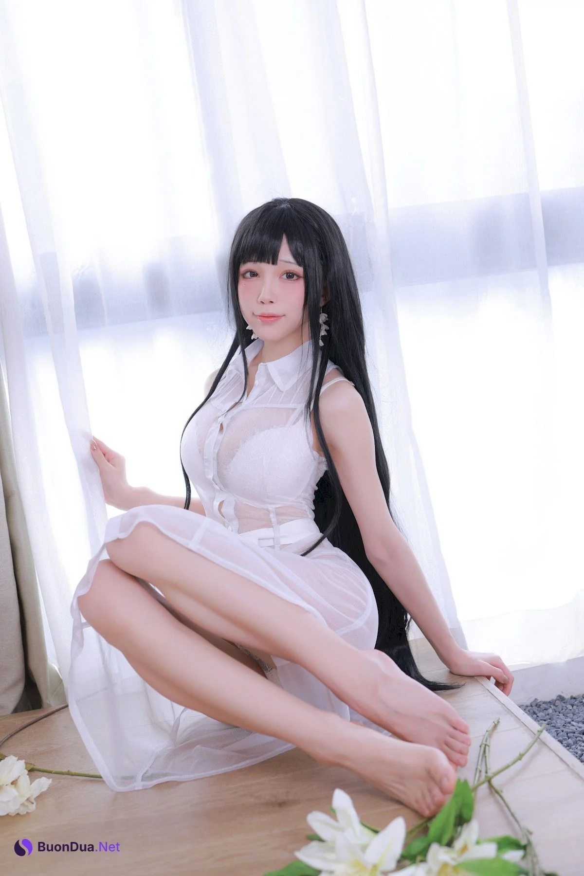 Cosplay 水淼aqua 千夜姐姐 No.02 - 사진 6