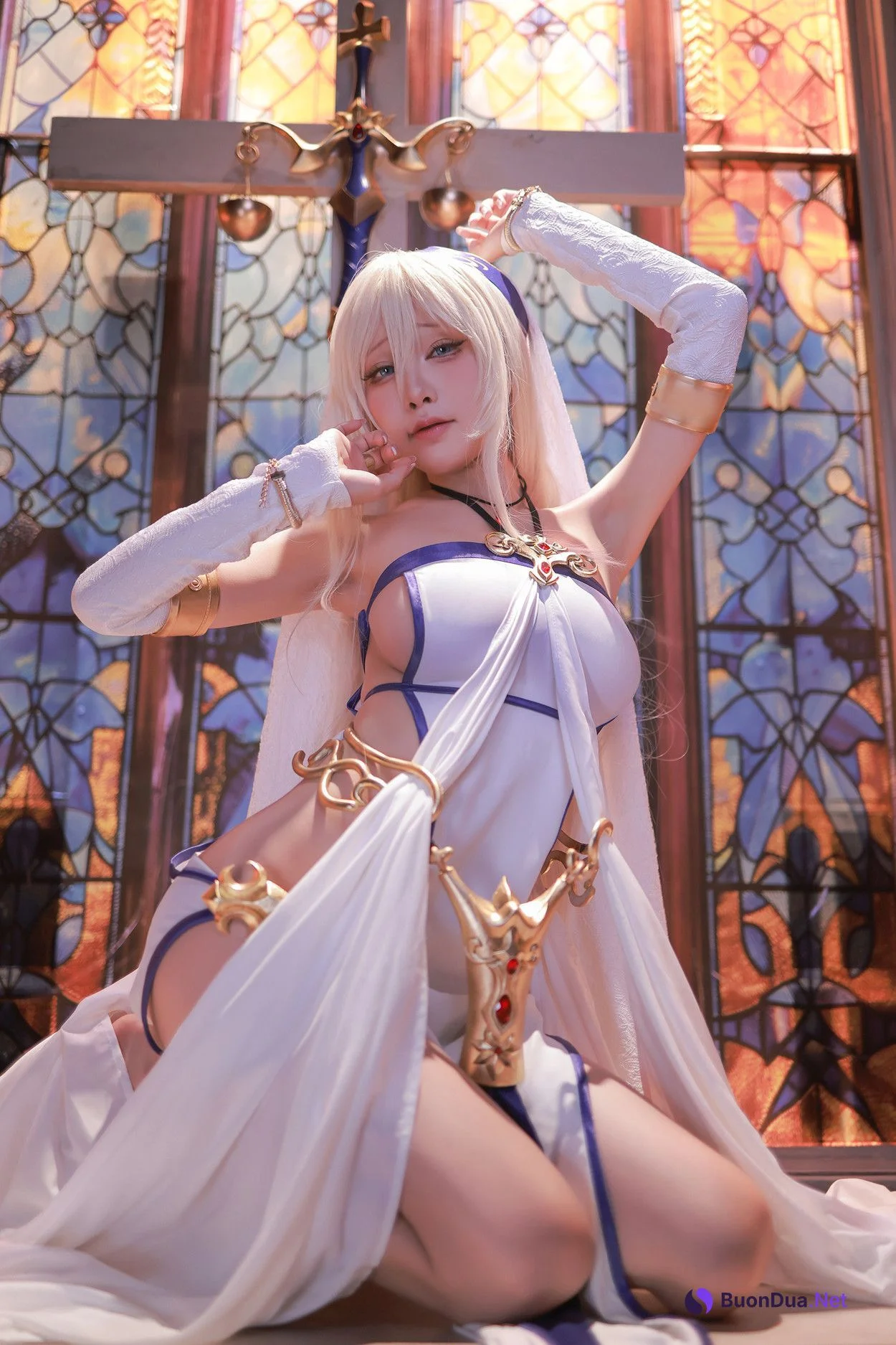 Cosplay 水淼Aqua 剑之圣女 Set.01 - Photo 10