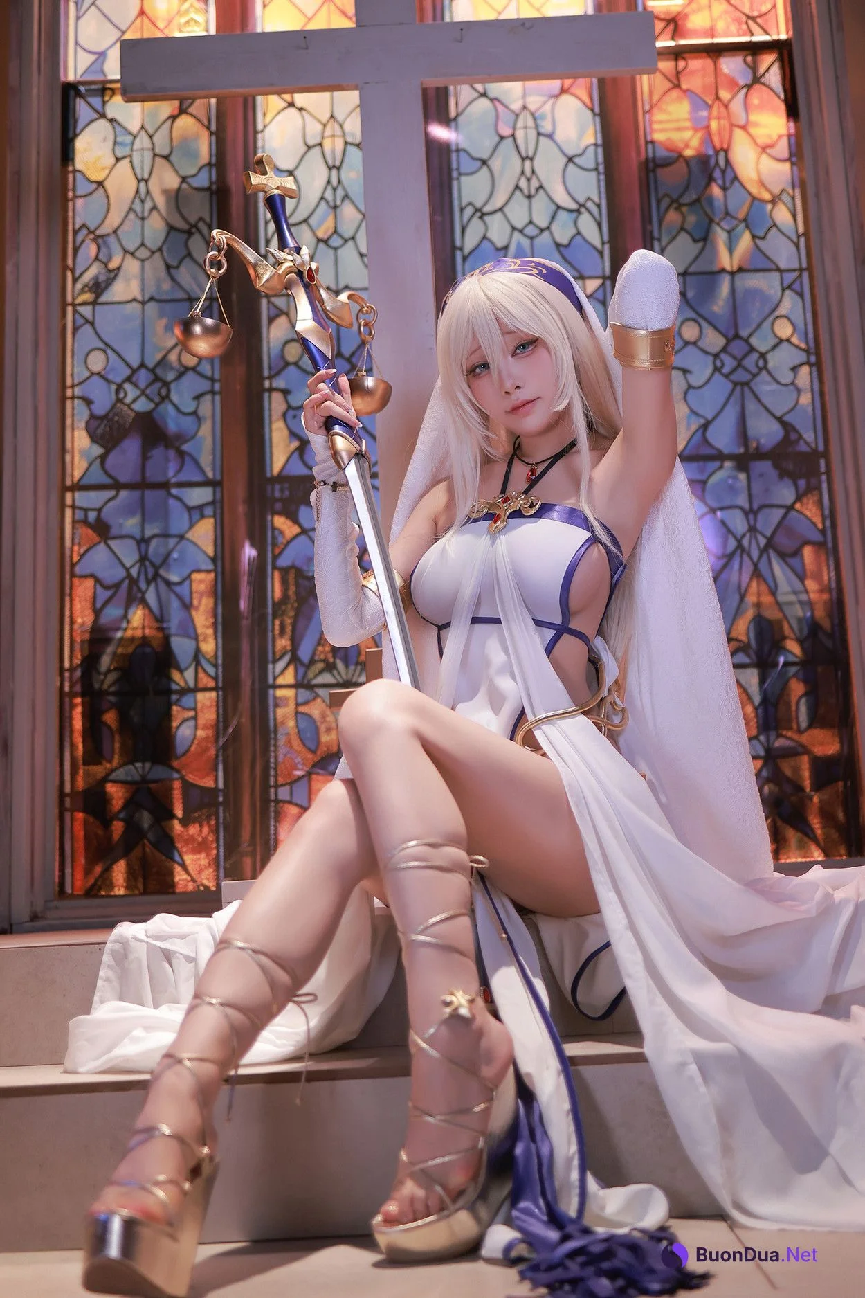 Cosplay 水淼Aqua 剑之圣女 Set.01 - Photo 11