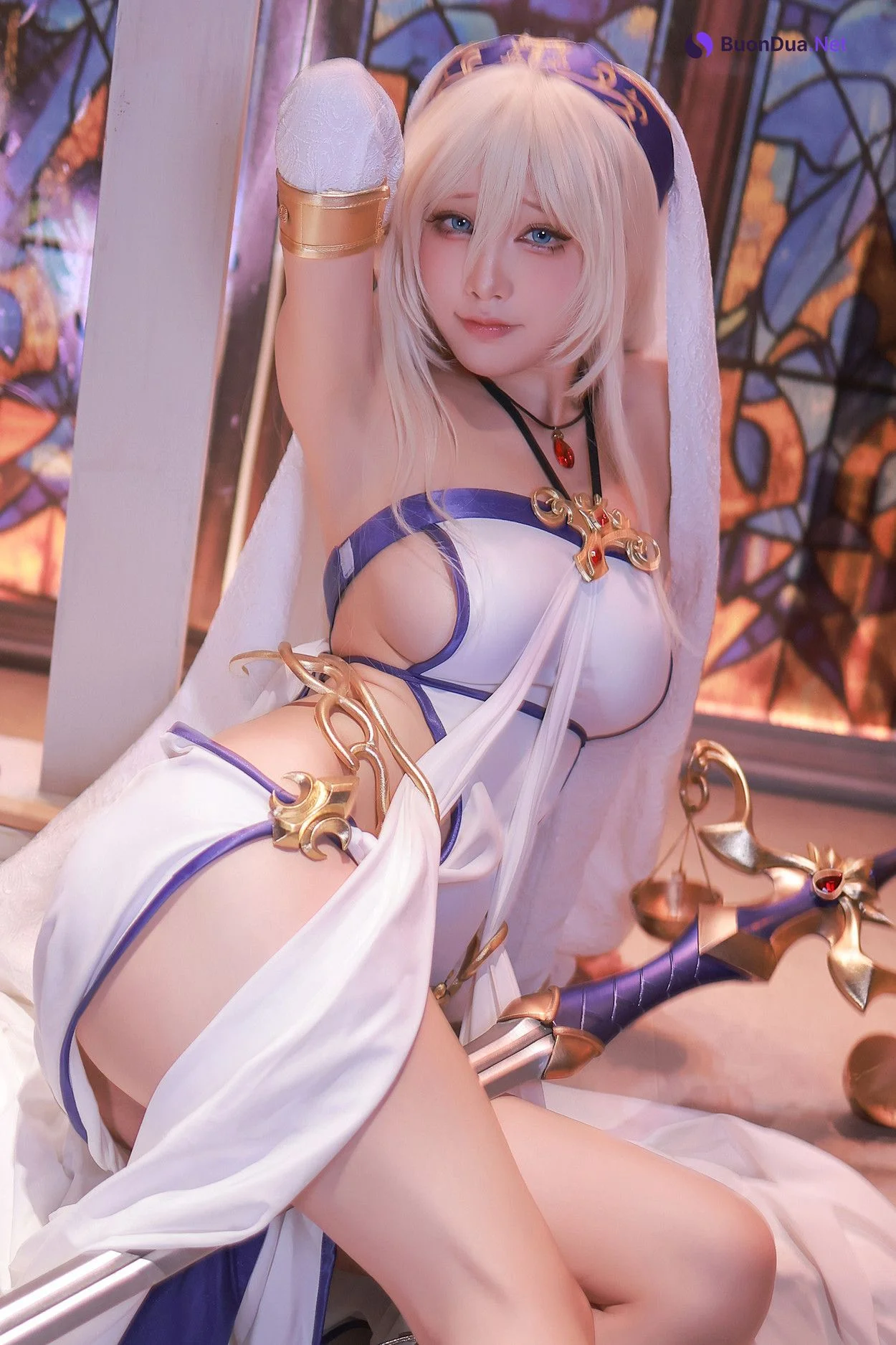 Cosplay 水淼Aqua 剑之圣女 Set.01 - Photo 12
