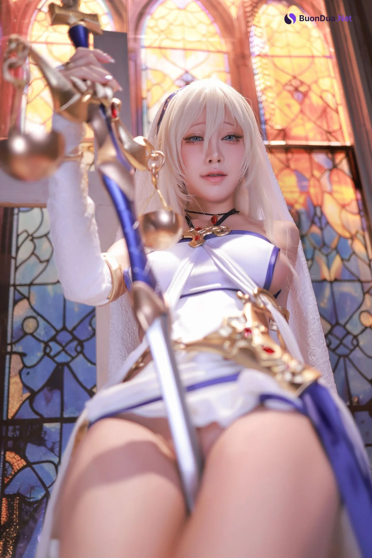 Cosplay 水淼Aqua 剑之圣女 Set.01 - Photo 7