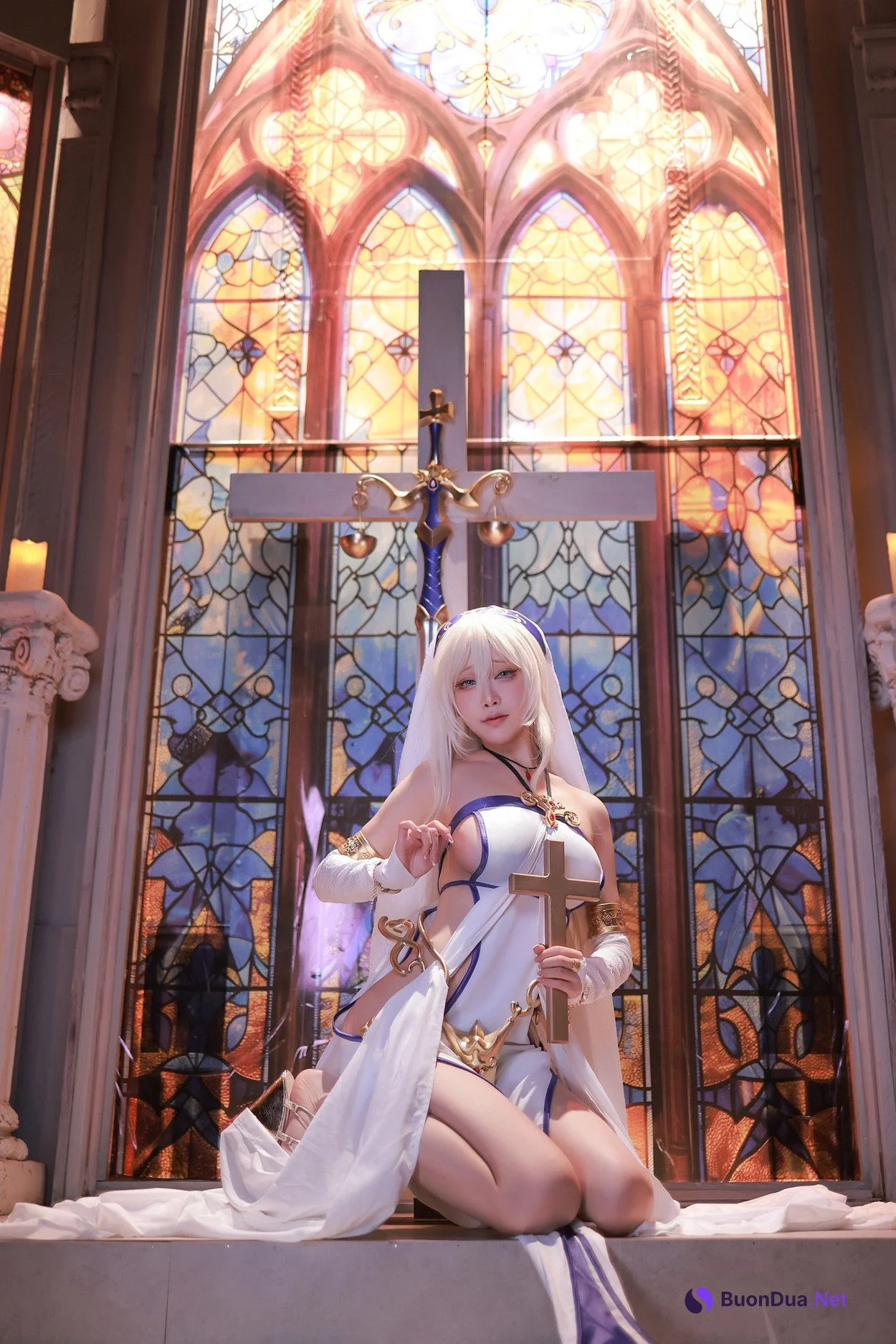 Cosplay 水淼Aqua 剑之圣女 Set.01 - Photo 9