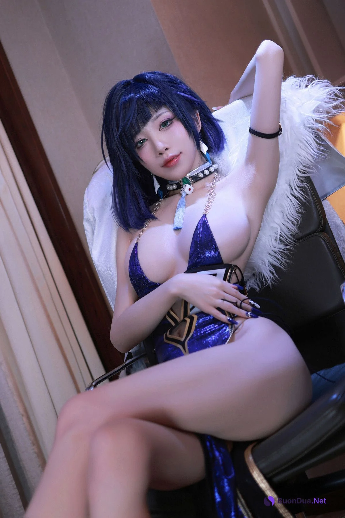 Cosplay 水淼Aqua 夜阑礼服 Set.01 - รูปภาพ 11