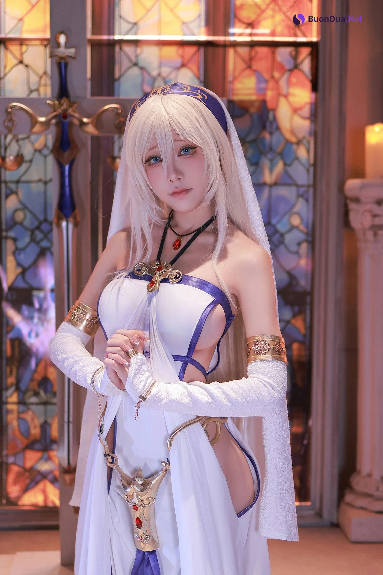 Cosplay 水淼Aqua 剑之圣女 Set.02 - 写真 2