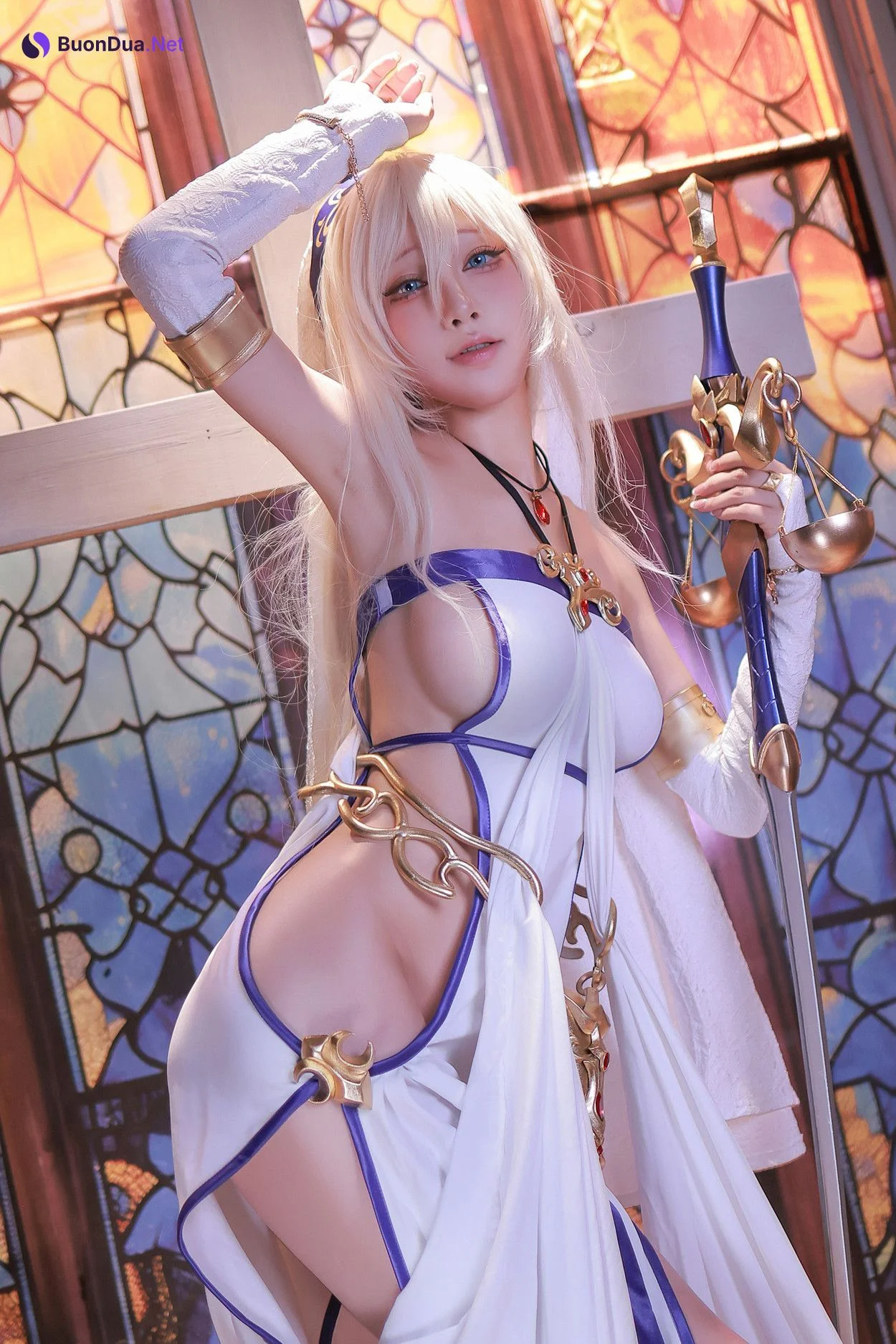 Cosplay 水淼Aqua 剑之圣女 Set.02 - 写真 4