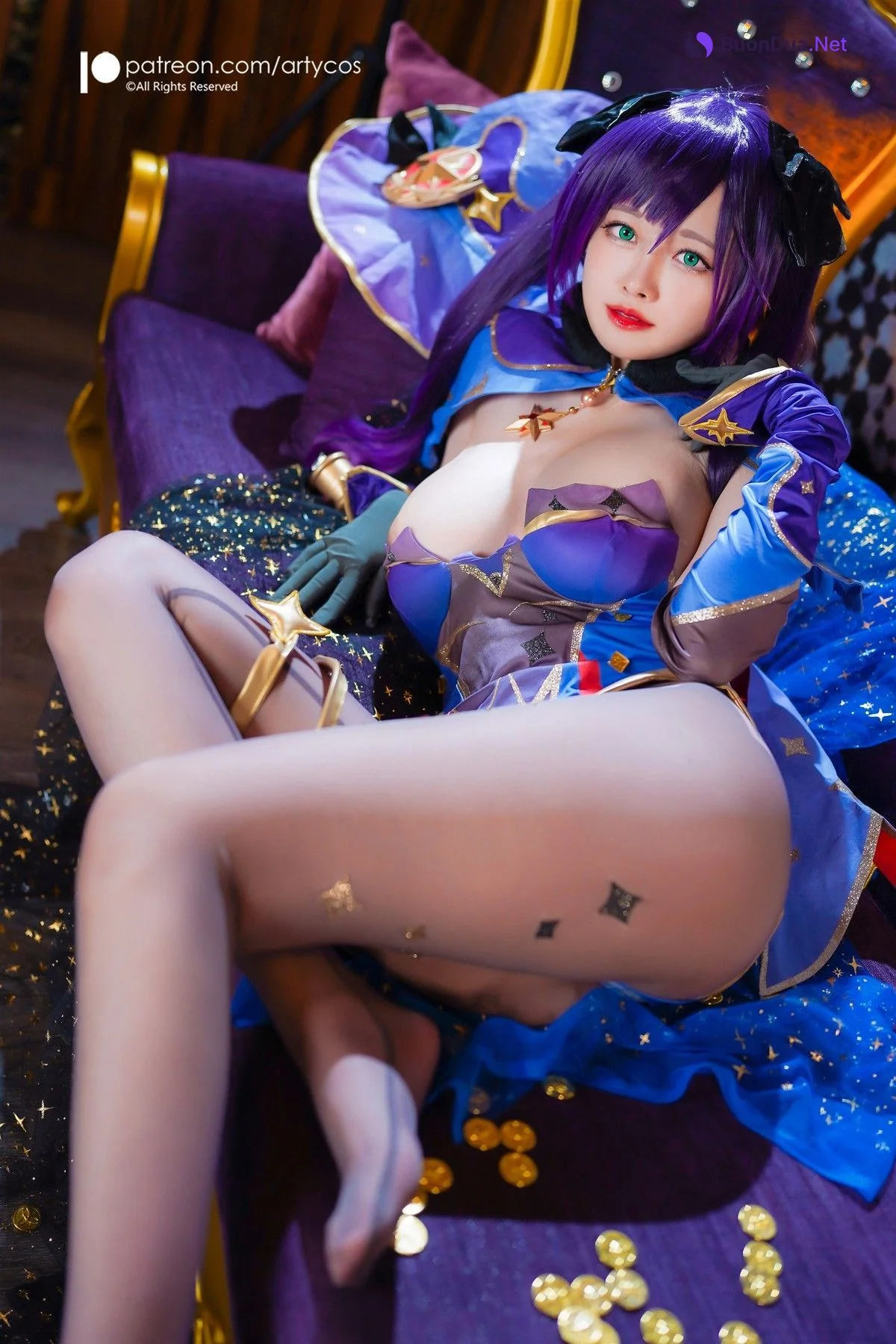 Cosplay Arty亞緹 Mona Genshin - Photo 10