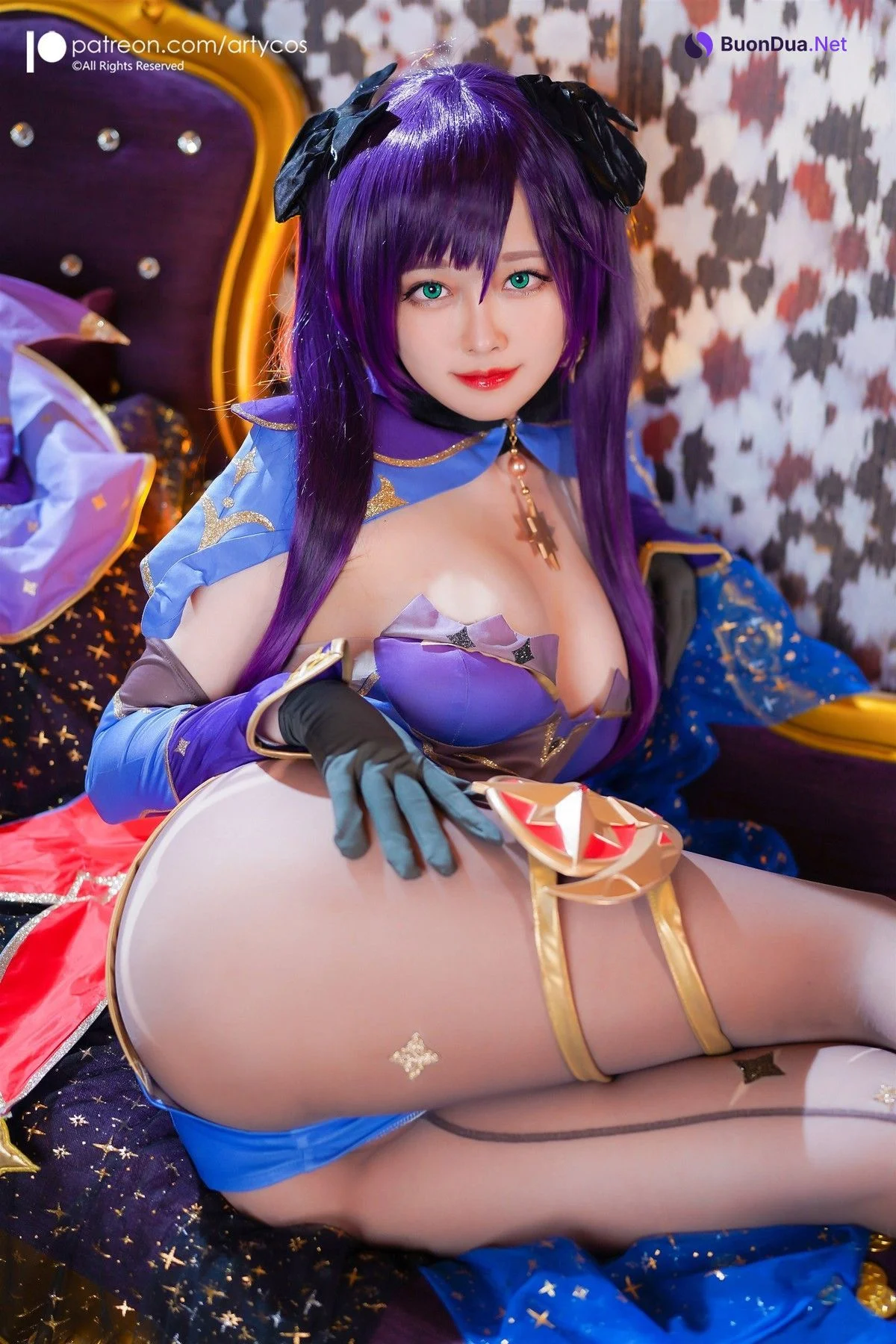 Cosplay Arty亞緹 Mona Genshin - Photo 11