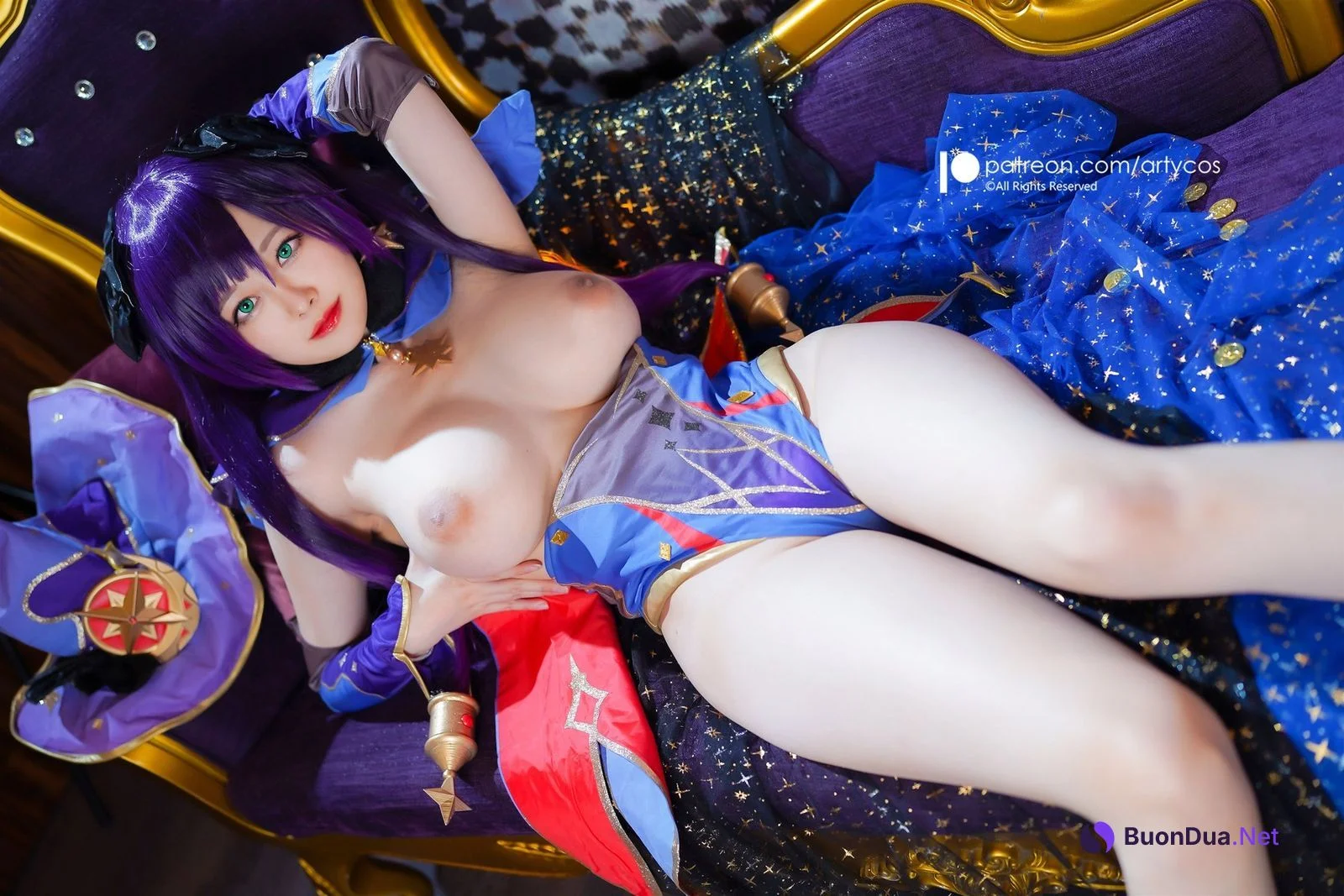 Cosplay Arty亞緹 Mona Genshin - Photo 14