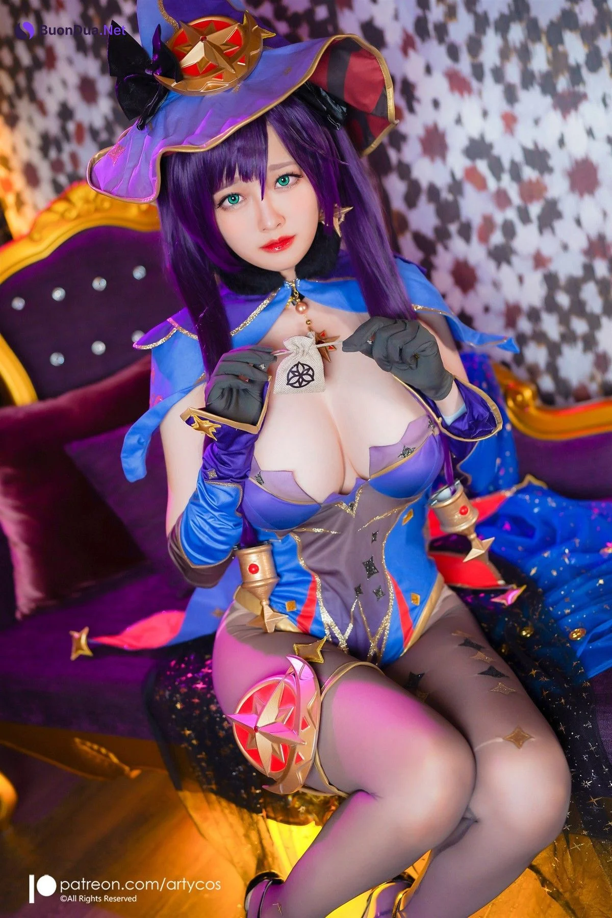 Cosplay Arty亞緹 Mona Genshin - Photo 2