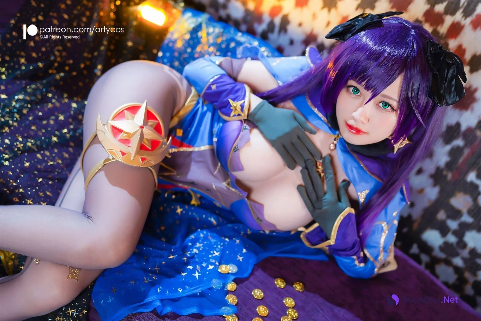 Cosplay Arty亞緹 Mona Genshin - Photo 6