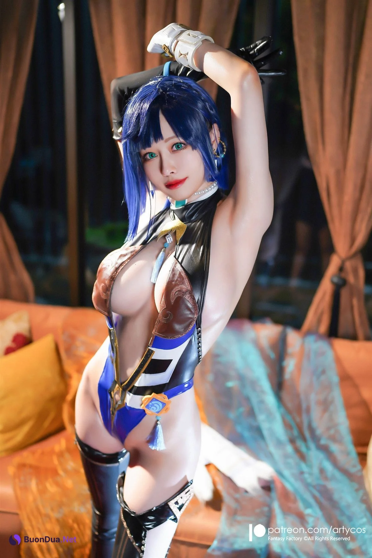 Cosplay Arty亞緹 Yelan 夜兰 Genshin Set.01 - Photo 8