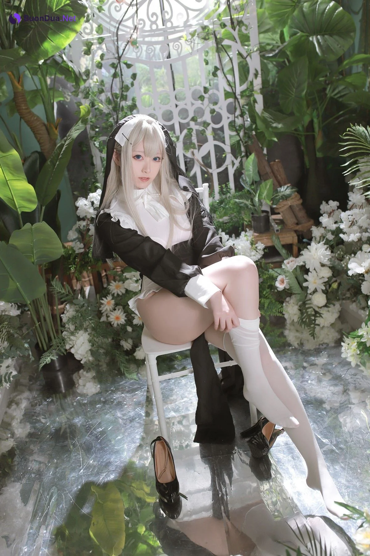 Cosplay Asagiriai愛ちゃん 修女 - Photo 10