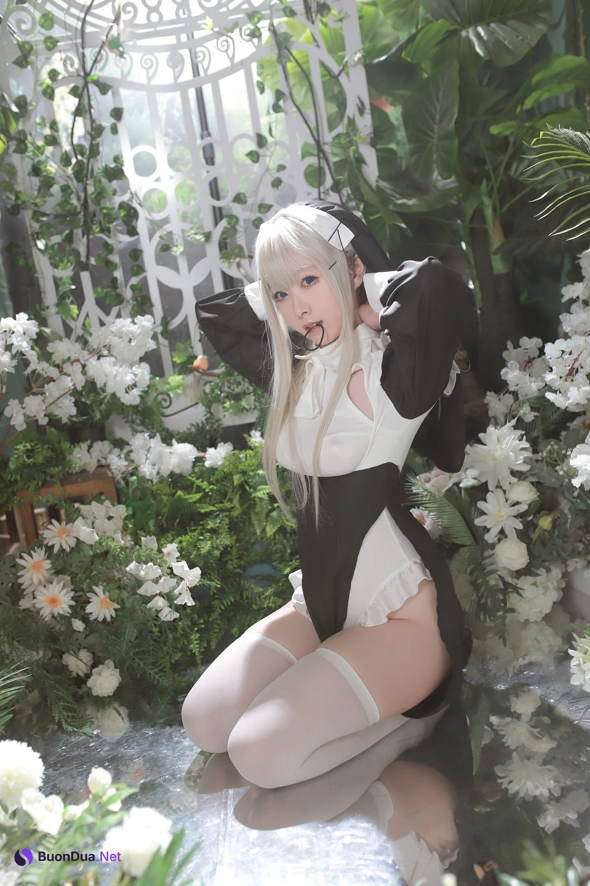 Cosplay Asagiriai愛ちゃん 修女 - Photo 14