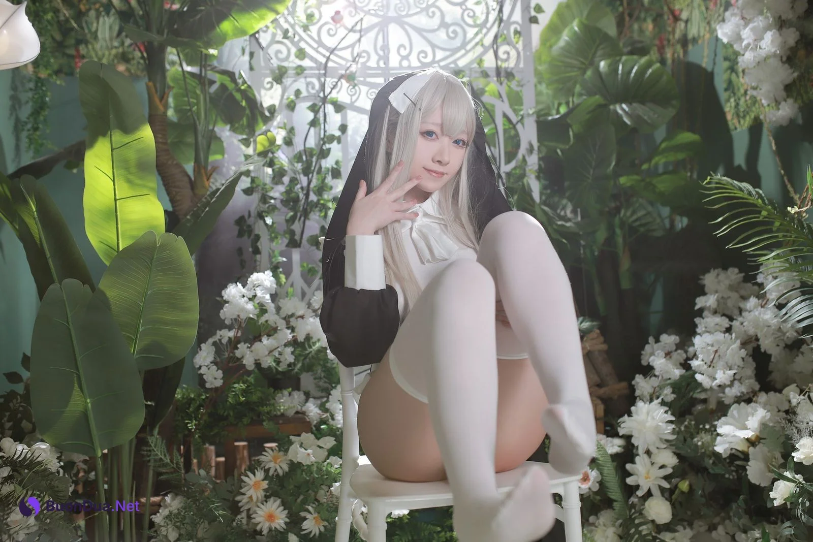 Cosplay Asagiriai愛ちゃん 修女 - Photo 7