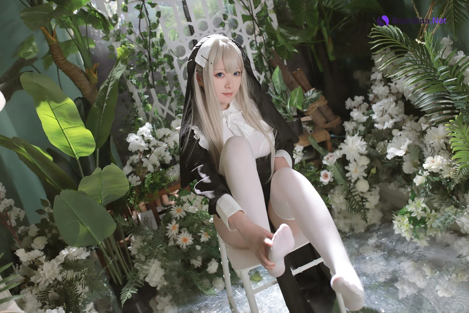 Cosplay Asagiriai愛ちゃん 修女 - Photo 8