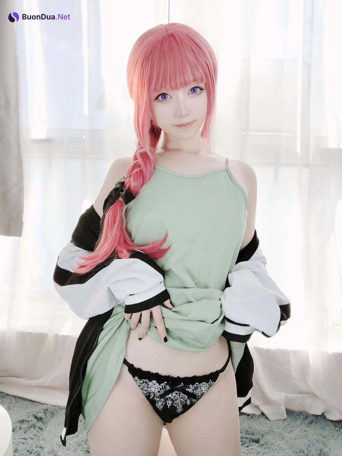 Cosplay Asagiriai愛ちゃん 孤独摇滚 广井菊里 - Photo 2