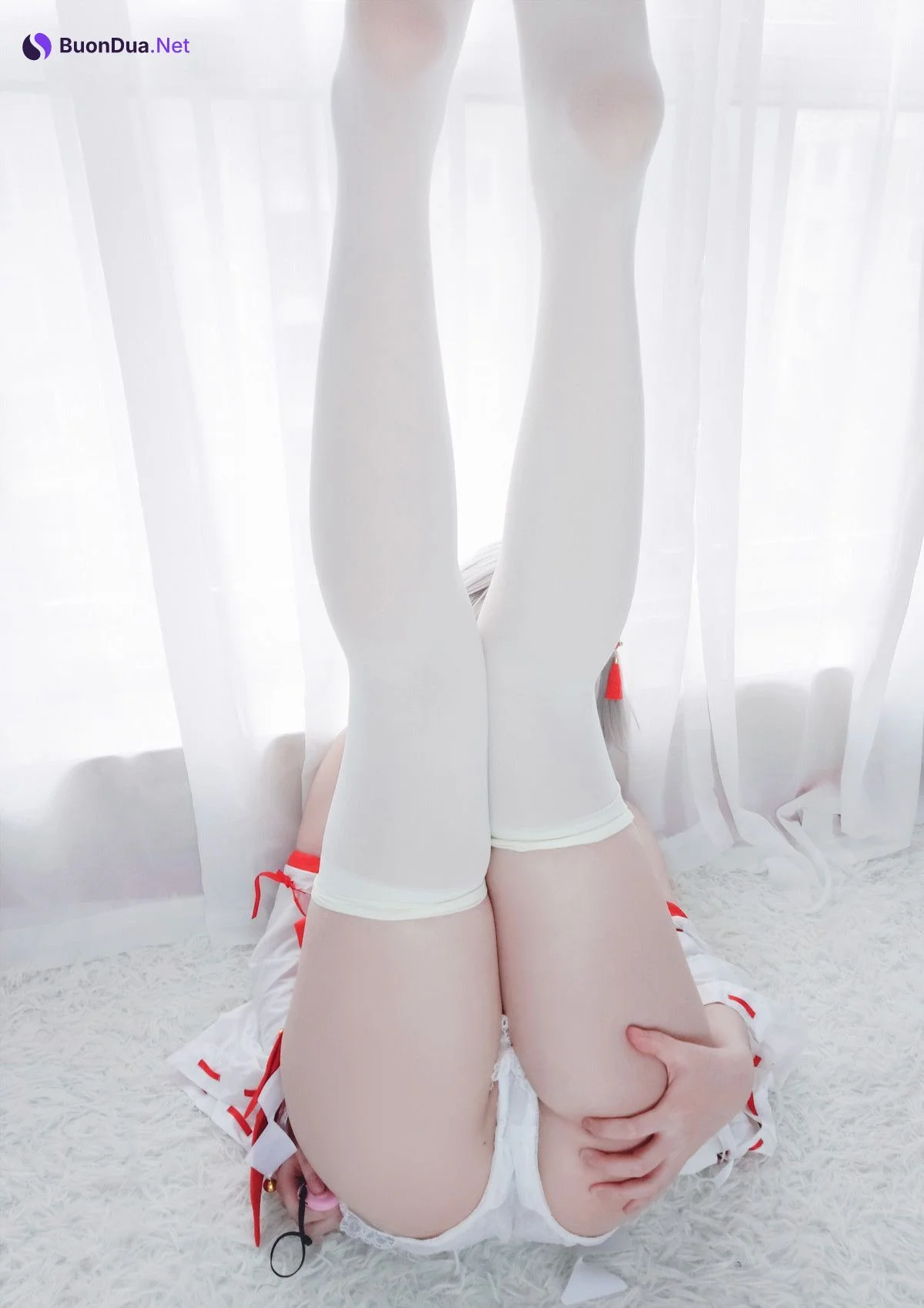 Cosplay Asagiriai愛ちゃん 巫女服自拍 - รูปภาพ 18