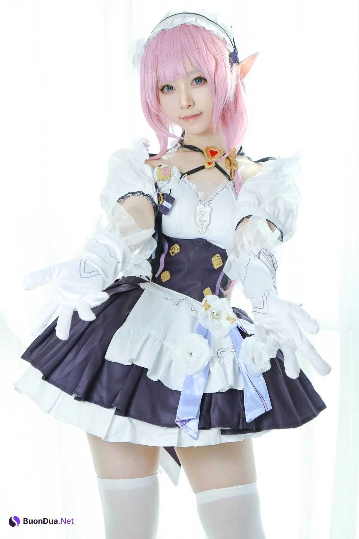 Cosplay Asagiriai愛ちゃん Elysia爱莉希雅 - Photo 3