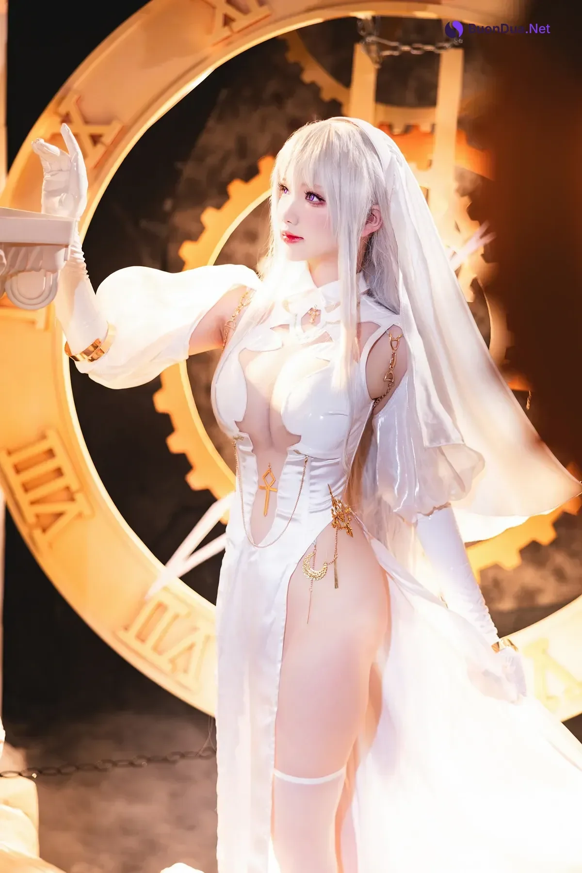 Cosplay 雪晴Astra – 圣天使修女 - Photo 5