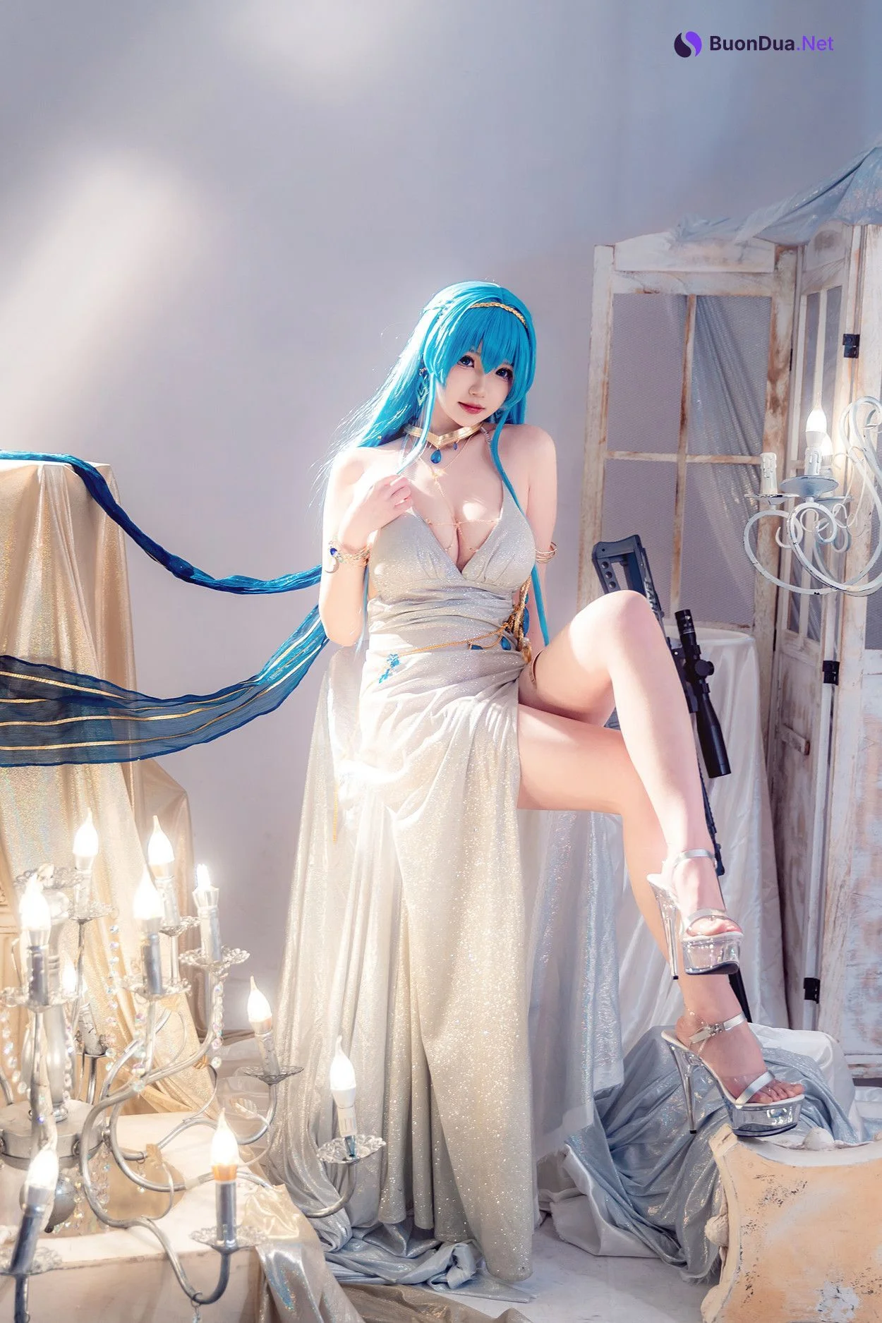 Cosplay 雪晴Astra 水晶派对海伦 - Photo 13