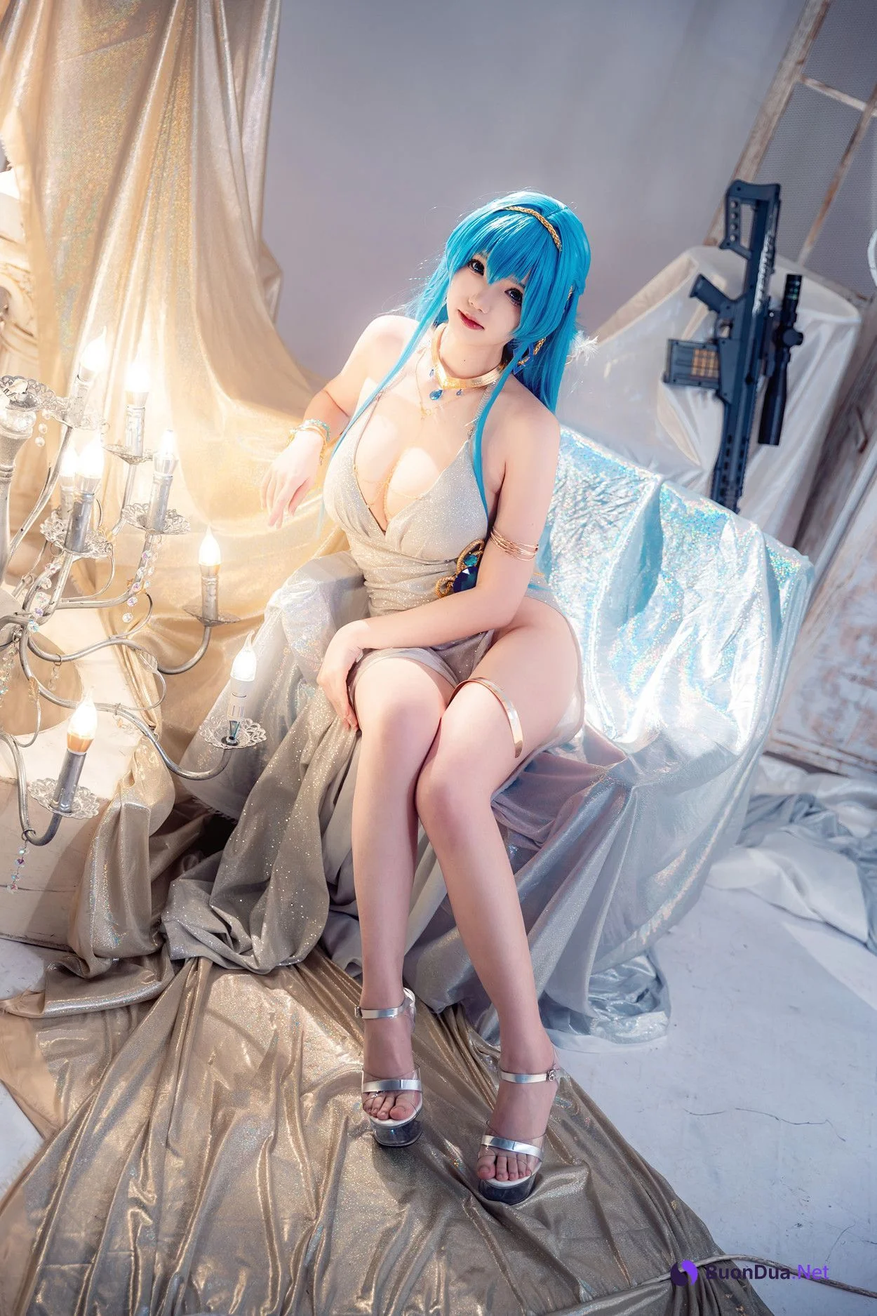 Cosplay 雪晴Astra 水晶派对海伦 - Photo 16