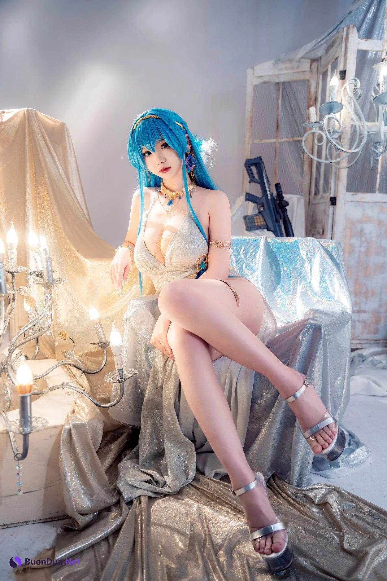Cosplay 雪晴Astra 水晶派对海伦 - Photo 17