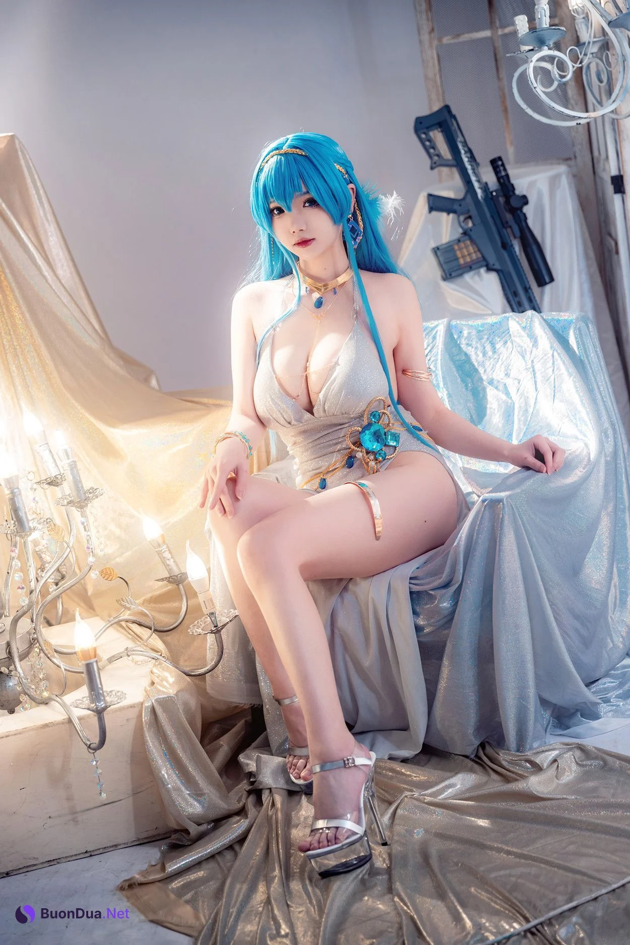 Cosplay 雪晴Astra 水晶派对海伦 - Photo 19