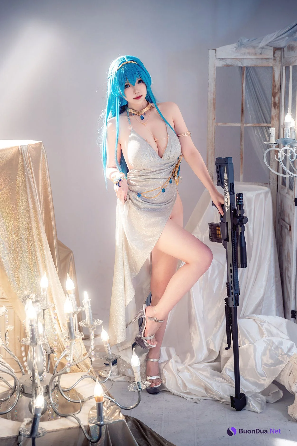 Cosplay 雪晴Astra 水晶派对海伦 - Photo 4