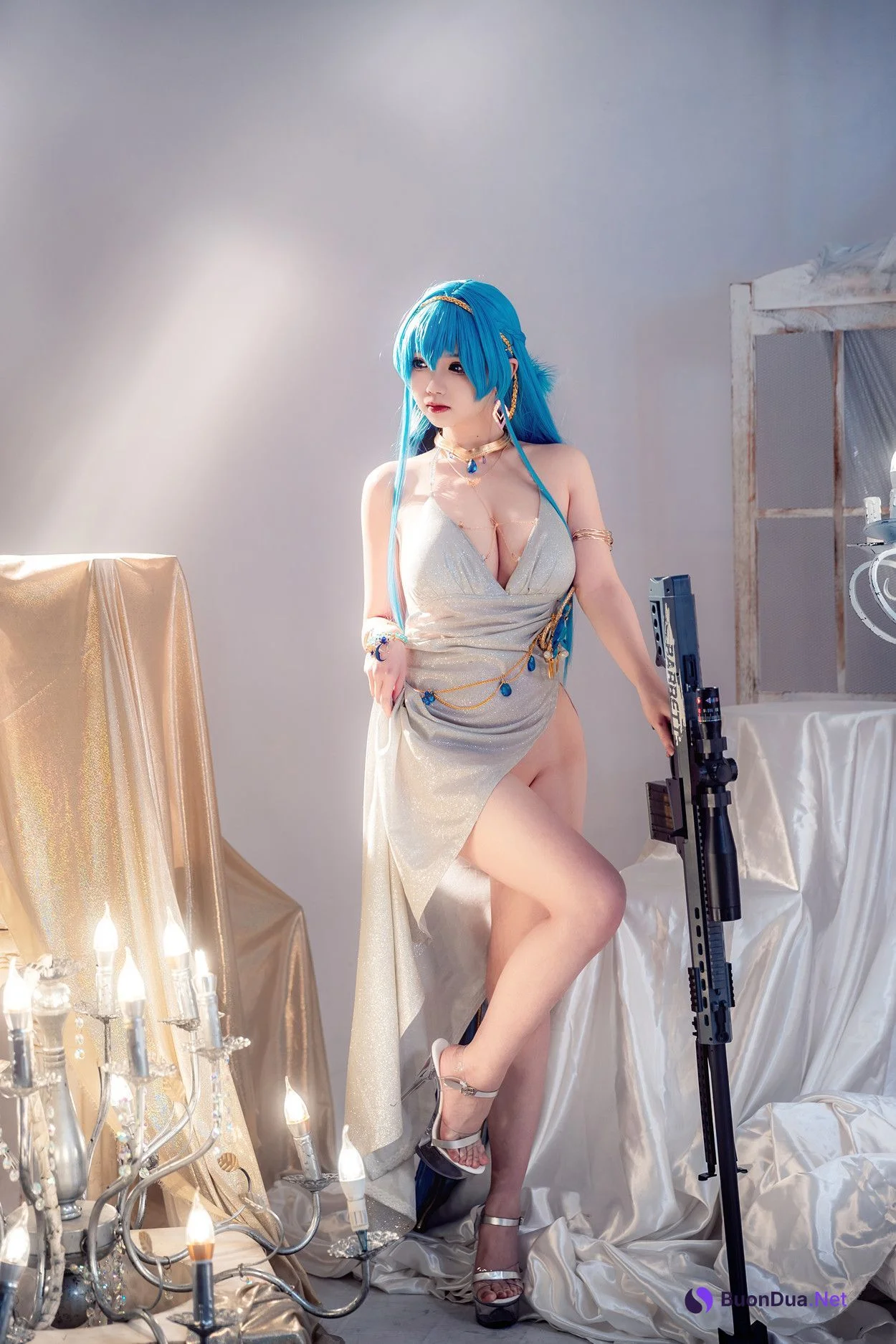 Cosplay 雪晴Astra 水晶派对海伦 - Photo 5