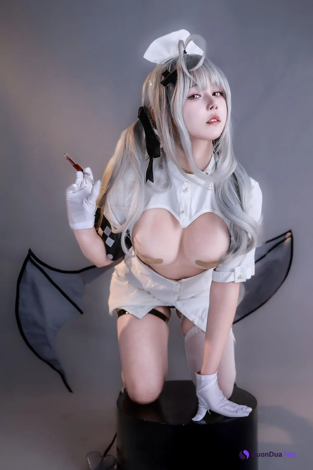 Cosplay 雪晴Astra 雪晴嘟嘟 静谧薄荷绿 - Photo 3