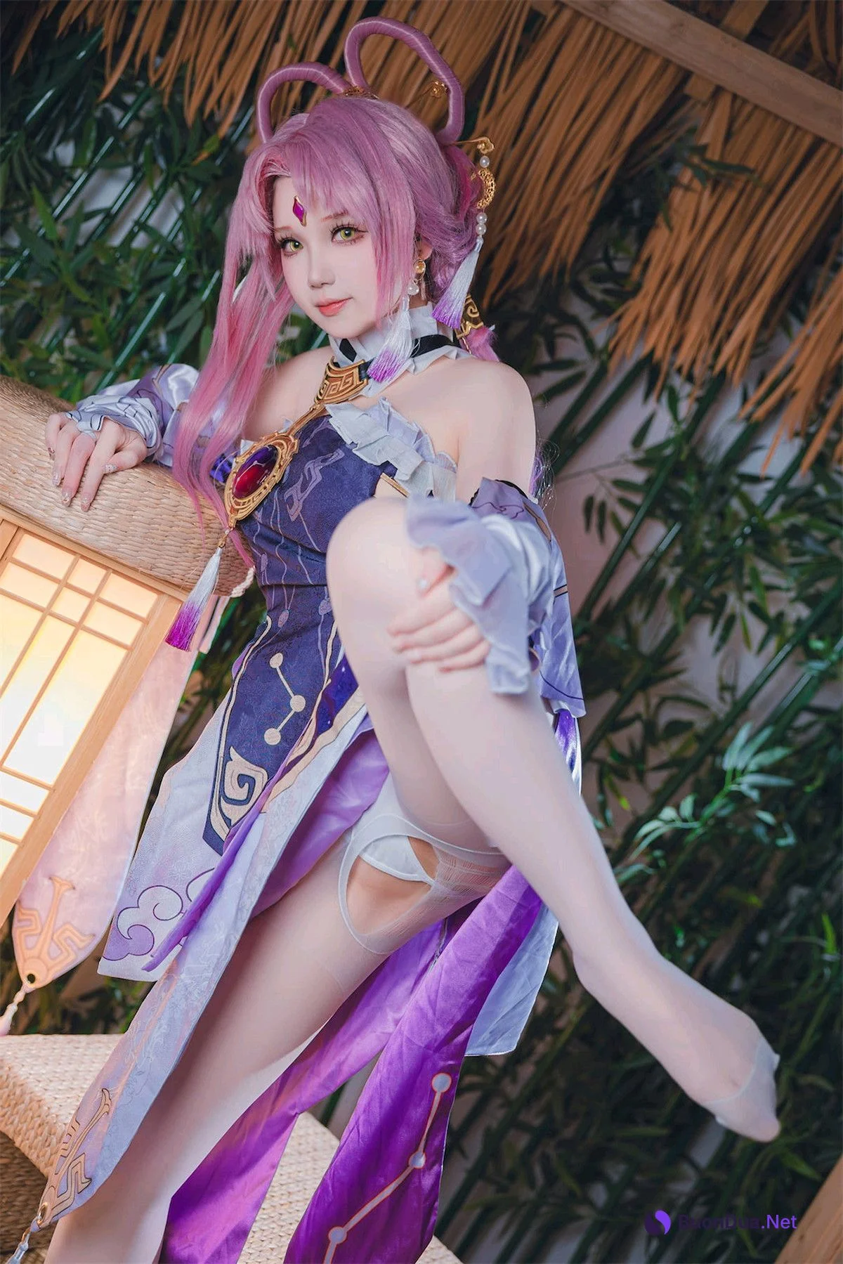 Cosplay 雪晴Astra 崩坏 符玄 - Photo 10