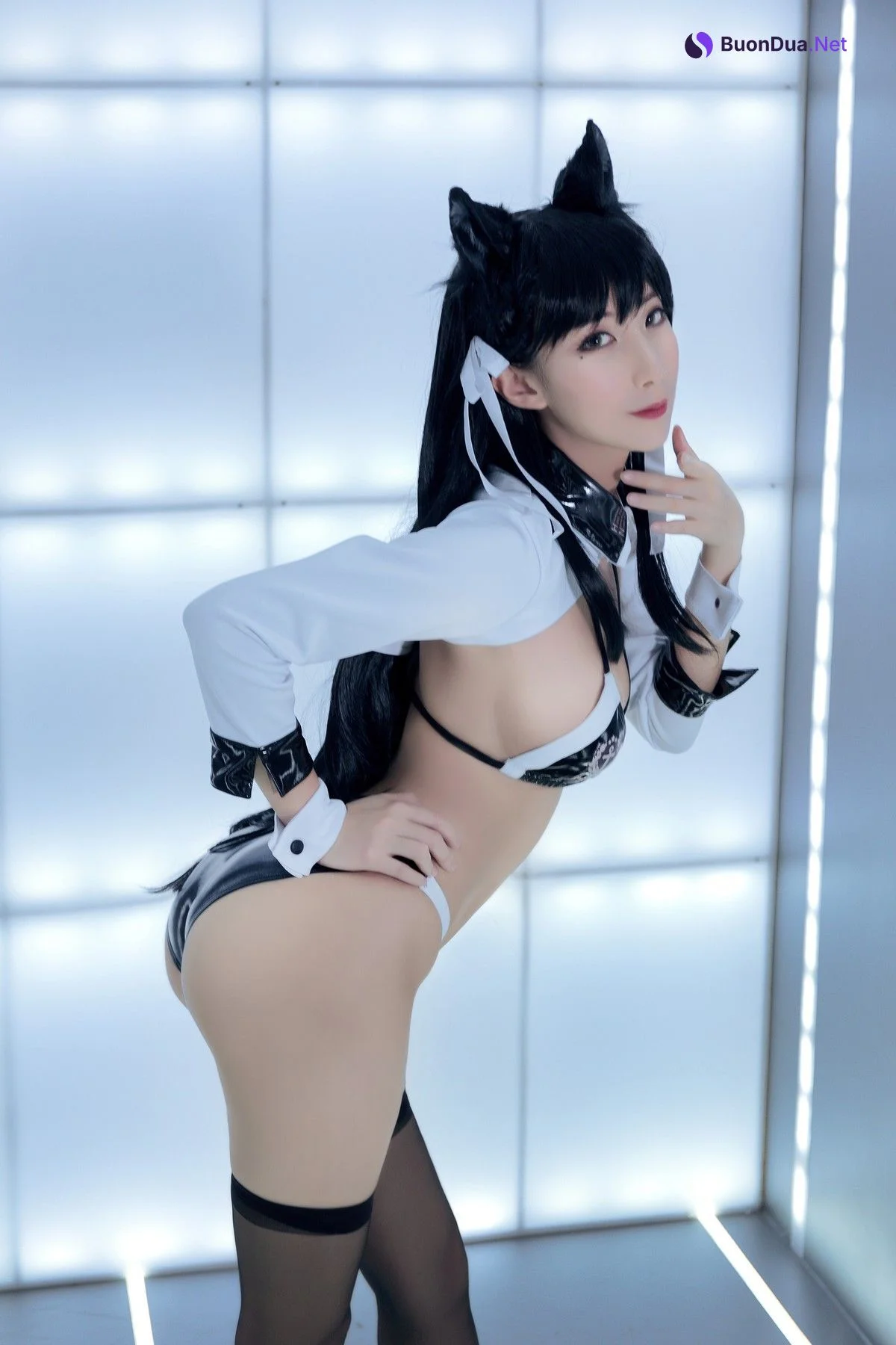 索索 Cosplay 愛宕 Atago Racing Queen Ver. - Photo 11