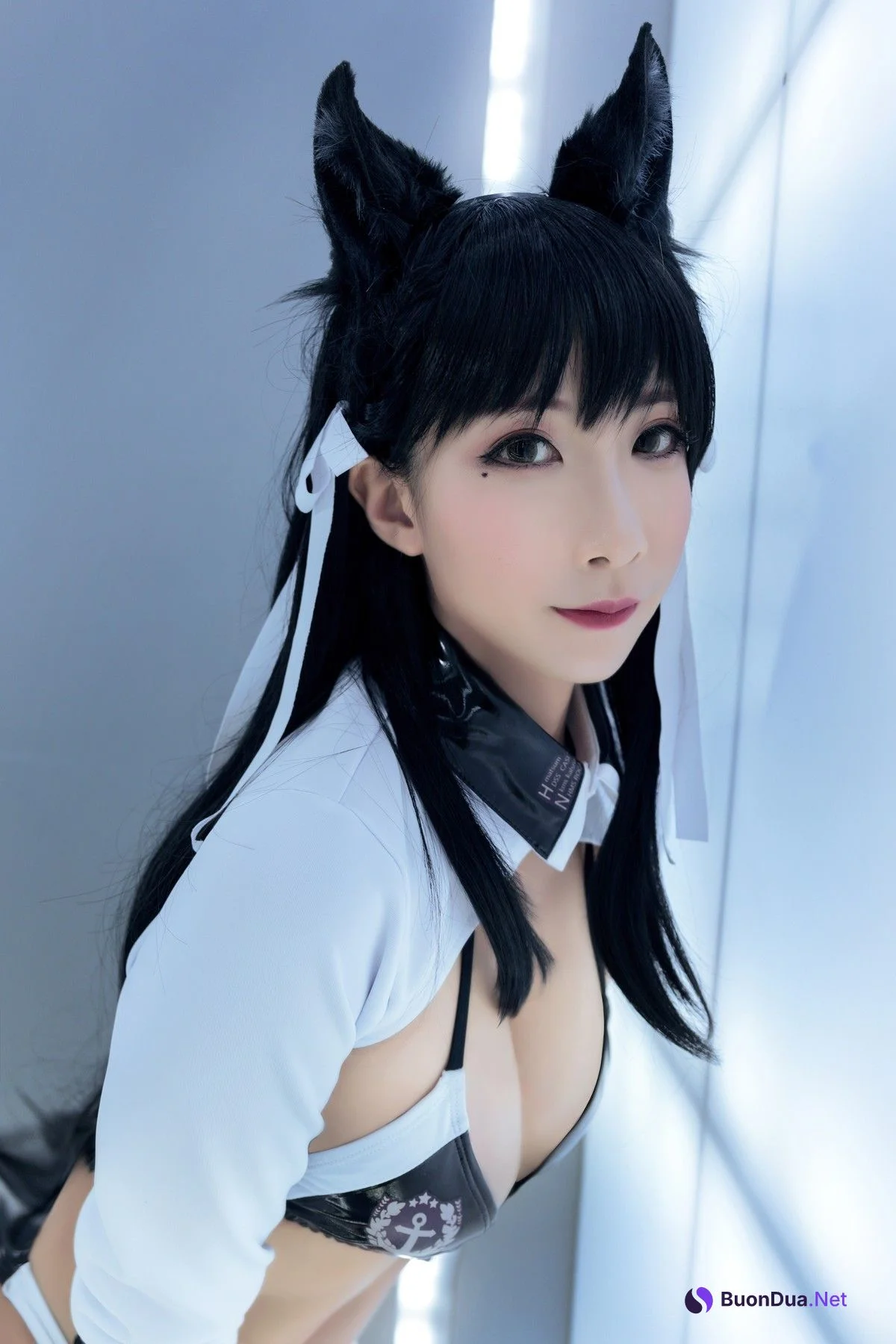 索索 Cosplay 愛宕 Atago Racing Queen Ver. - Photo 17