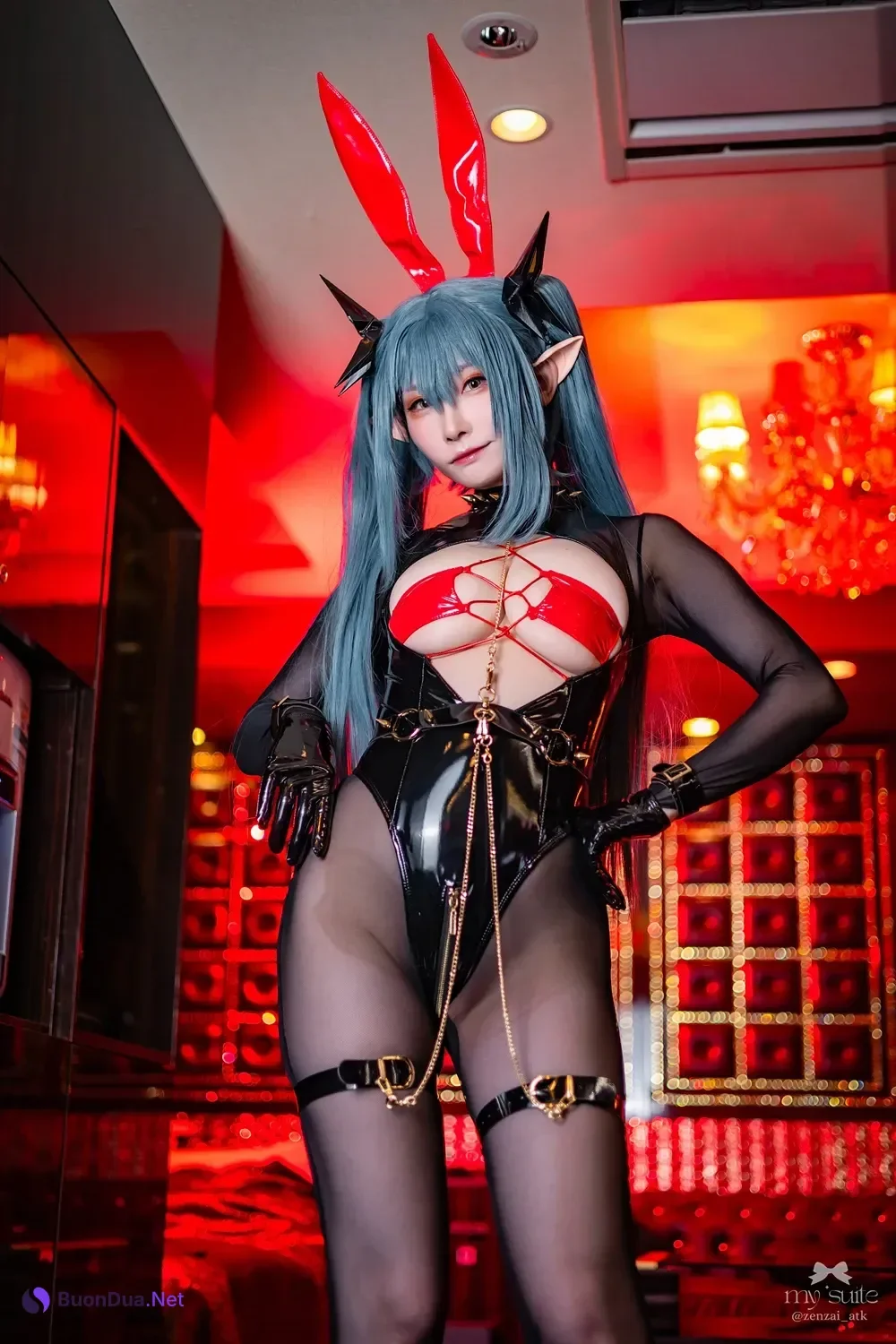 Cosplay Atsukiあつき – 碧蓝航线  莫加多尔＆雷根斯堡 Set.03 - Photo 4