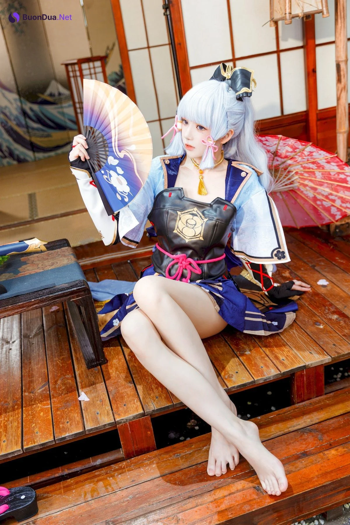 Cosplay 桜桃喵 神里绫华 Ayaka Kamisato - Photo 10
