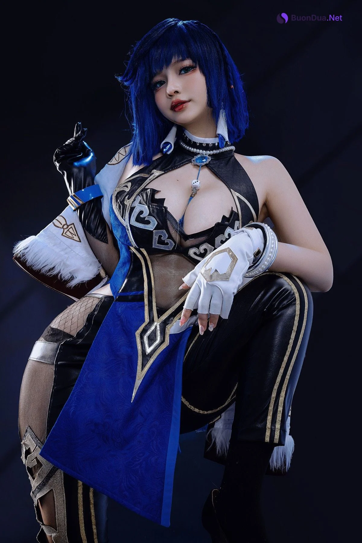 Cosplay Azami あざみ 夜兰 Yelan - Photo 2