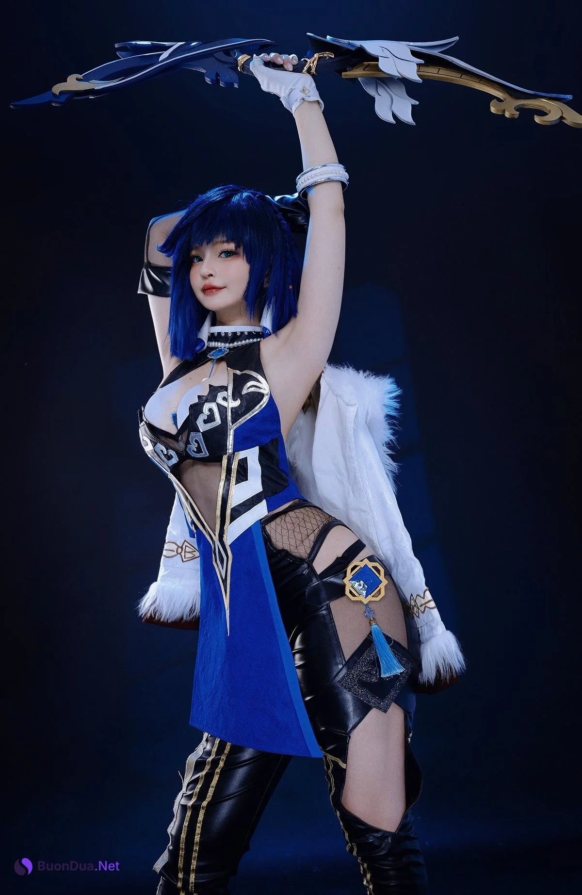 Cosplay Azami あざみ 夜兰 Yelan - Photo 4