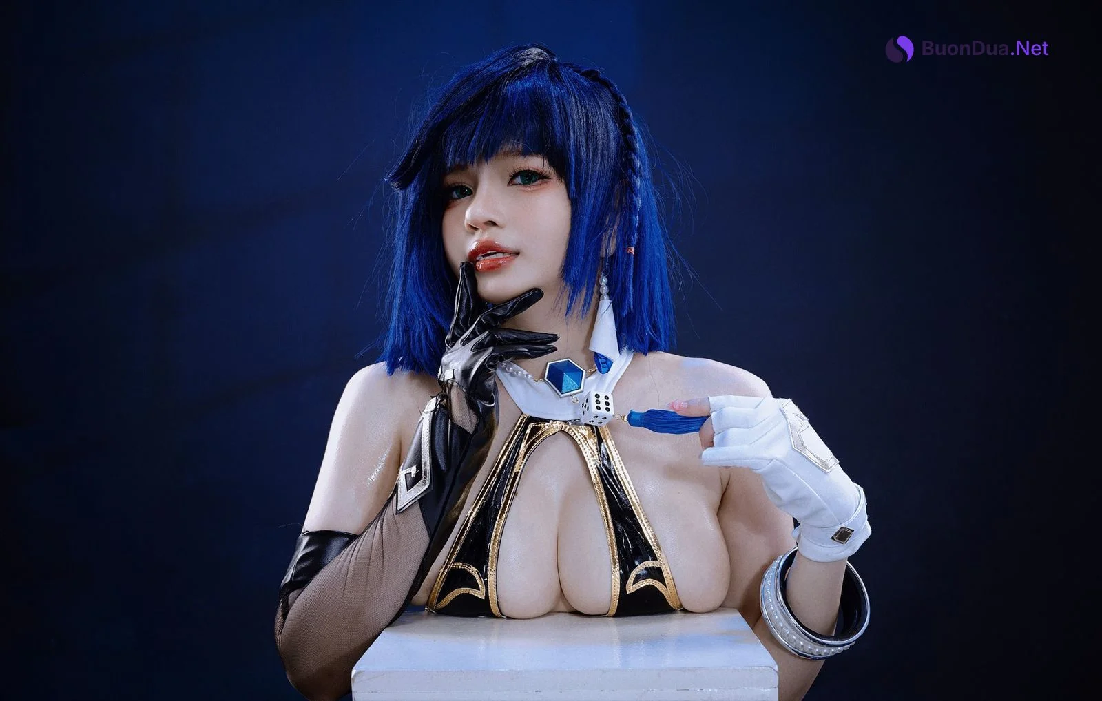 Cosplay Azami あざみ 夜兰 Yelan - Photo 6