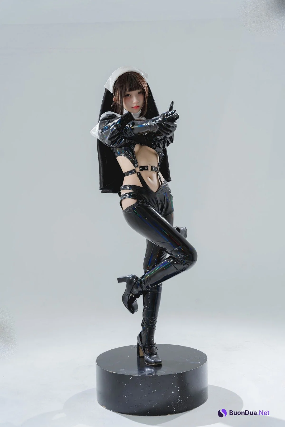 Cosplay 花铃 漆皮修女 - Photo 3