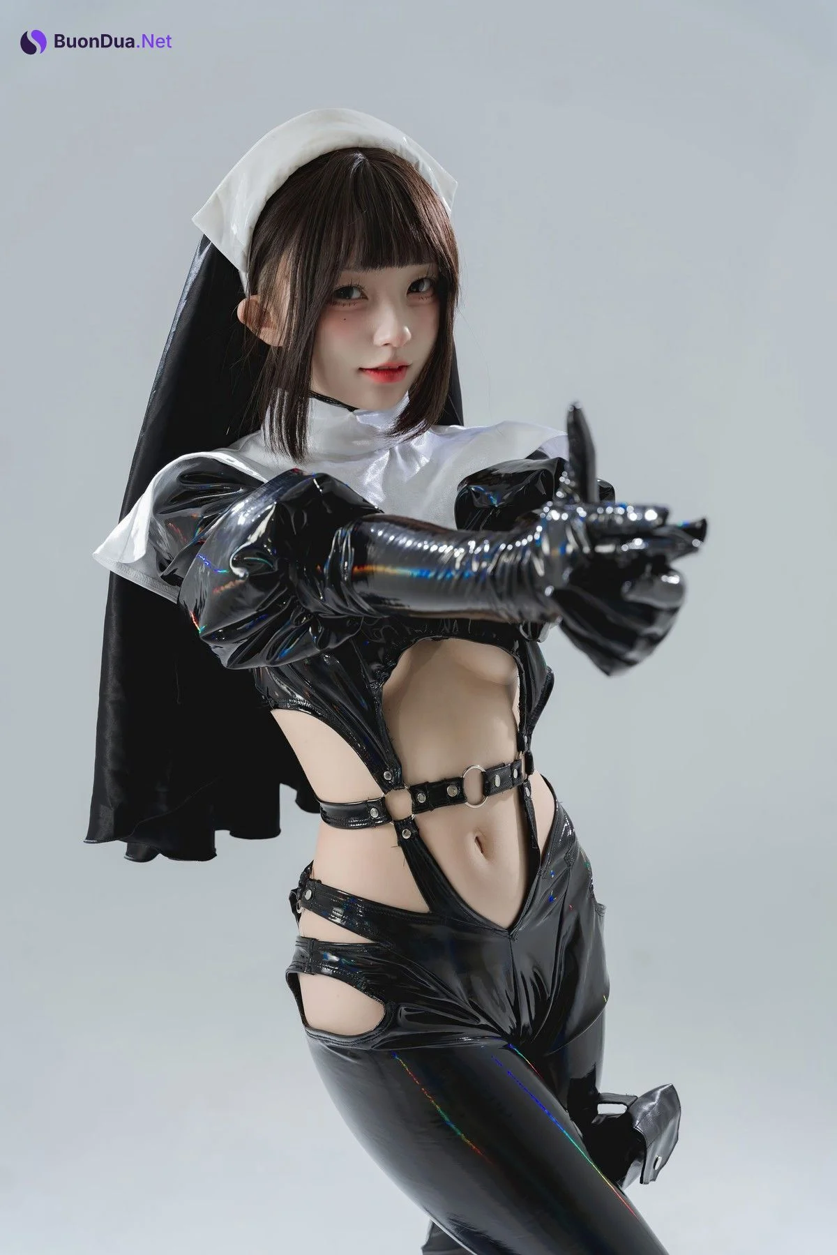 Cosplay 花铃 漆皮修女 - Photo 5