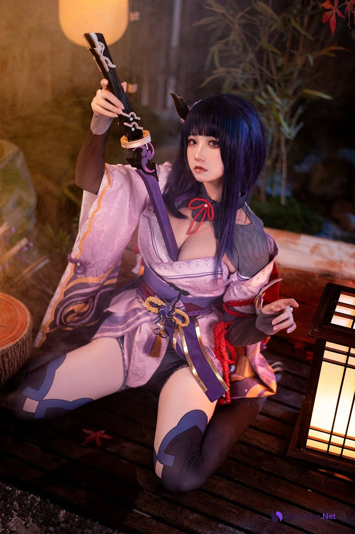 Cosplay 伊喵君 景三 八重 雷神 双倍快乐 - Photo 15