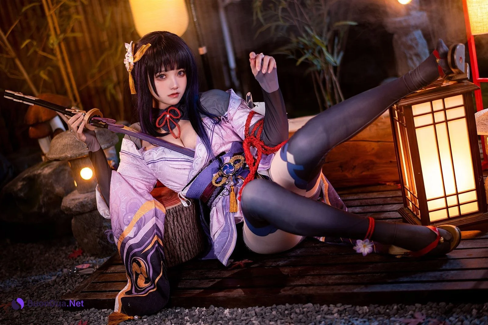 Cosplay 伊喵君 景三 八重 雷神 双倍快乐 - Photo 16