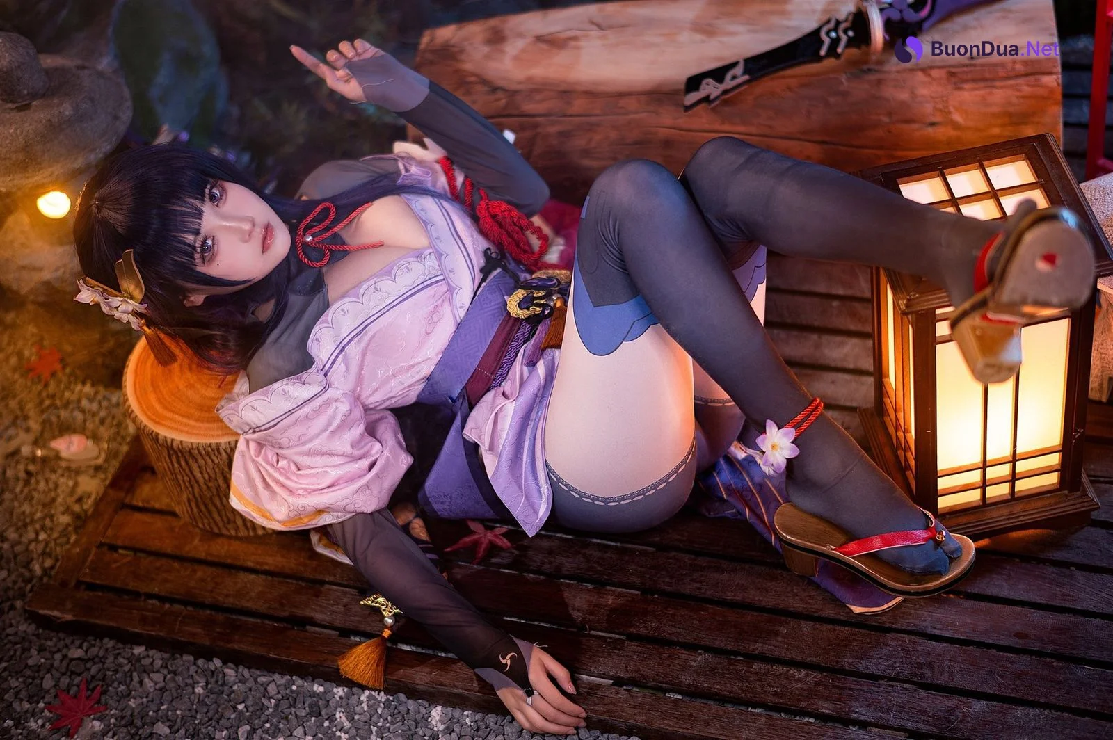 Cosplay 伊喵君 景三 八重 雷神 双倍快乐 - Photo 17