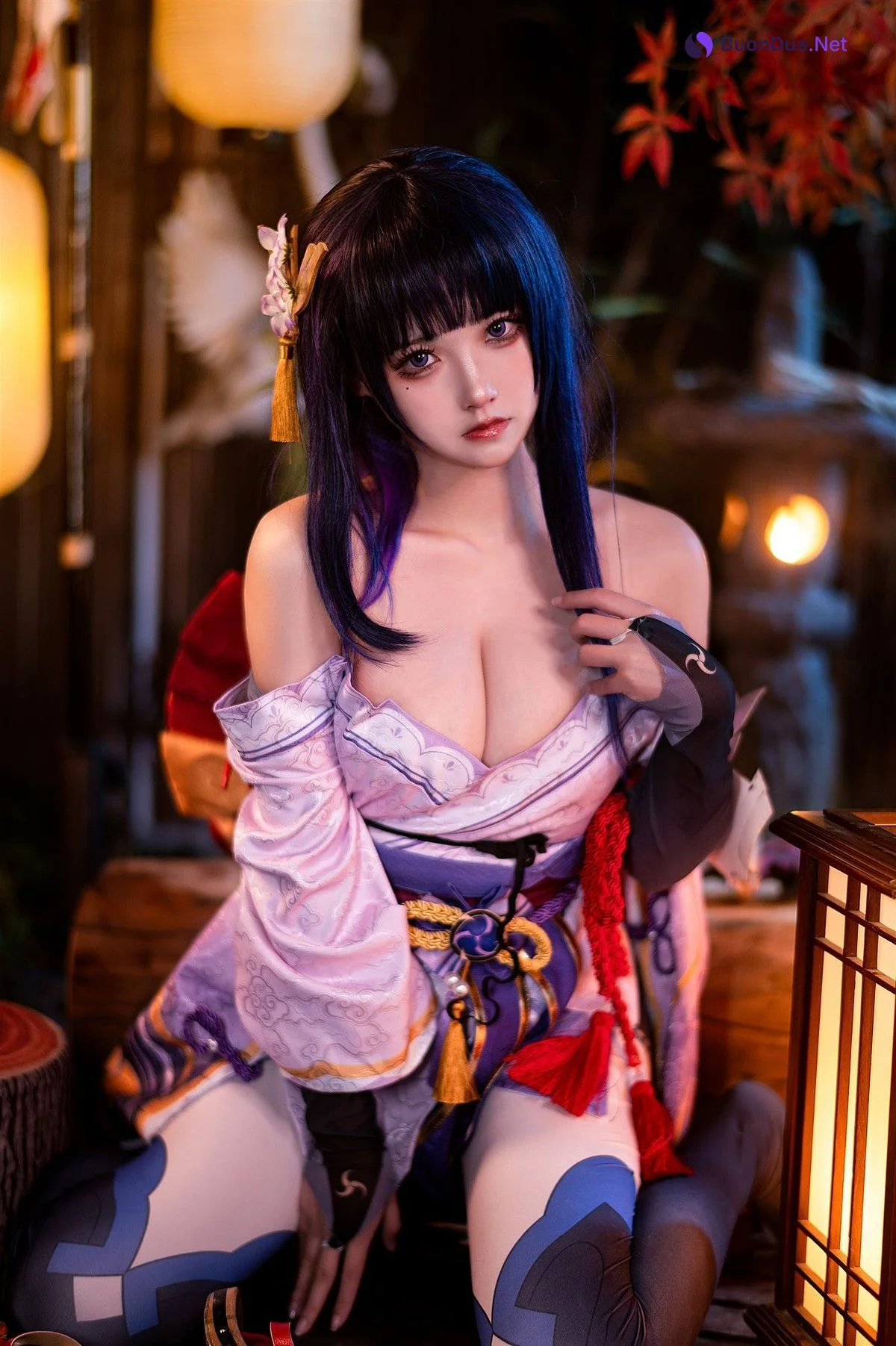 Cosplay 伊喵君 景三 八重 雷神 双倍快乐 - Photo 20