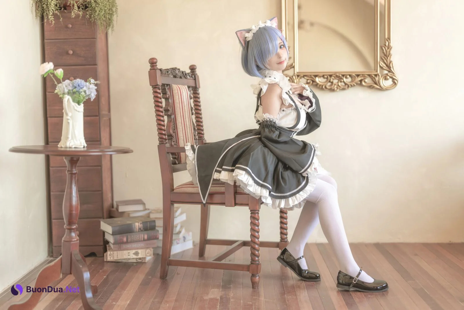 蠢沫沫 Cosplay 雷姆 - Photo 13