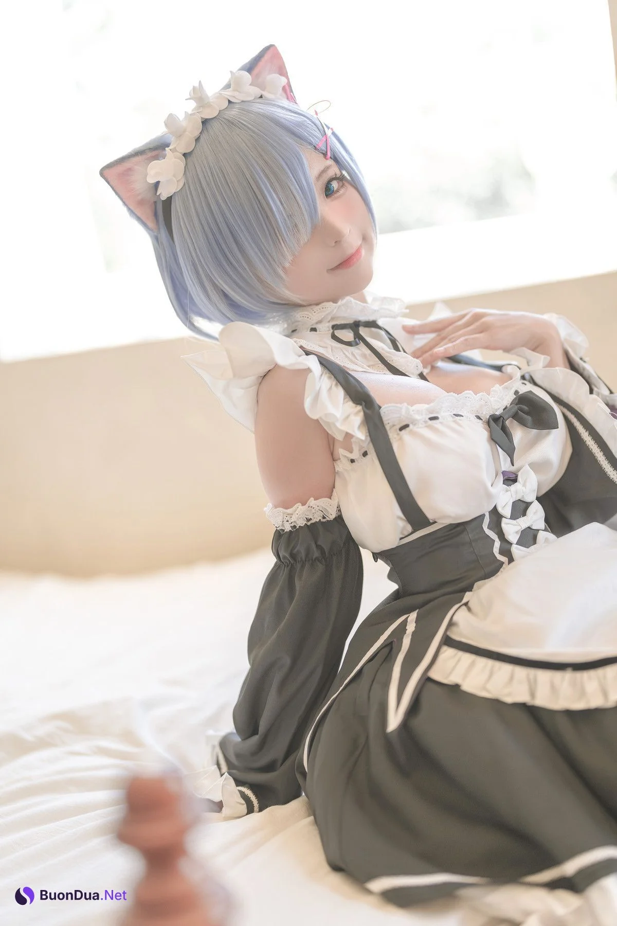 蠢沫沫 Cosplay 雷姆 - Photo 18