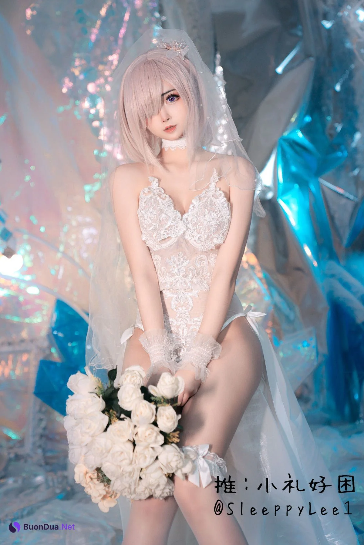 Cosplay 小礼好困 玛修 礼服 - 照片 12